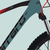 Carraro Big 2918 Dağ Bisikleti Hd 29 Jant 18 Vites Mat Antik Yeşil Siyah 48 Kadro
