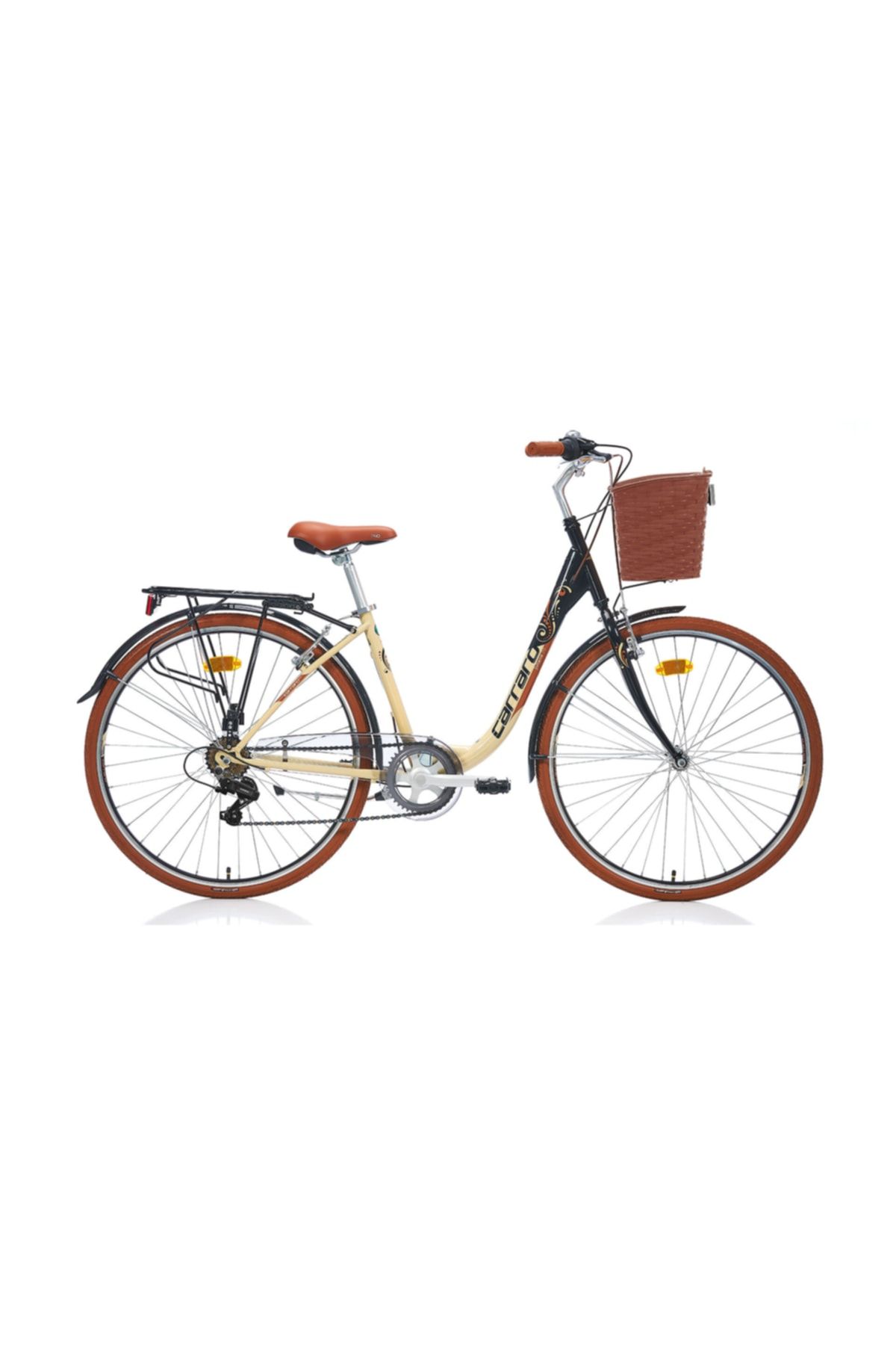 Carraro Juliana 26'' jant Shimano Vitesli Şehir Bisikleti  bej  siyah