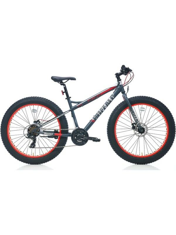 Carraro Bufalo 26 Jant Shimano Vites Disk Fren Fat Bike Dağ Bisiklet