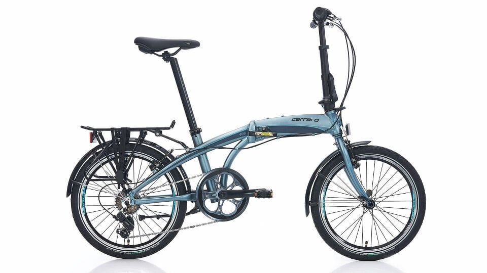 Flexi 106 Full Shimano Katlanır Bisiklet Metalik Antrasit
