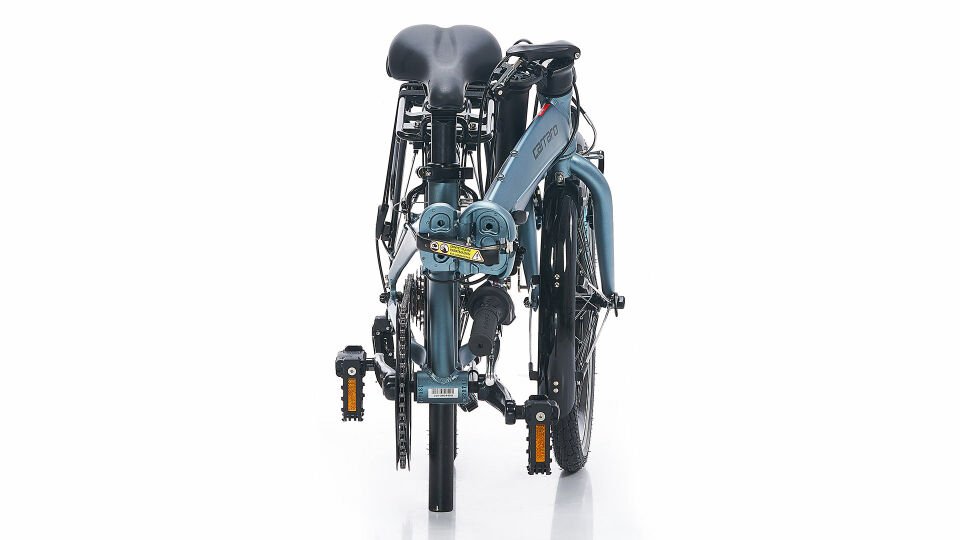 Flexi 106 Full Shimano Katlanır Bisiklet Metalik Antrasit