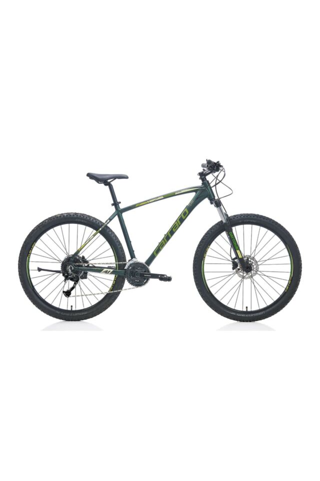Daytona 727 27-Vites Full Shimano Hidrolik Disk fren Dağ Bisikleti krom kırmızı 48 kadro