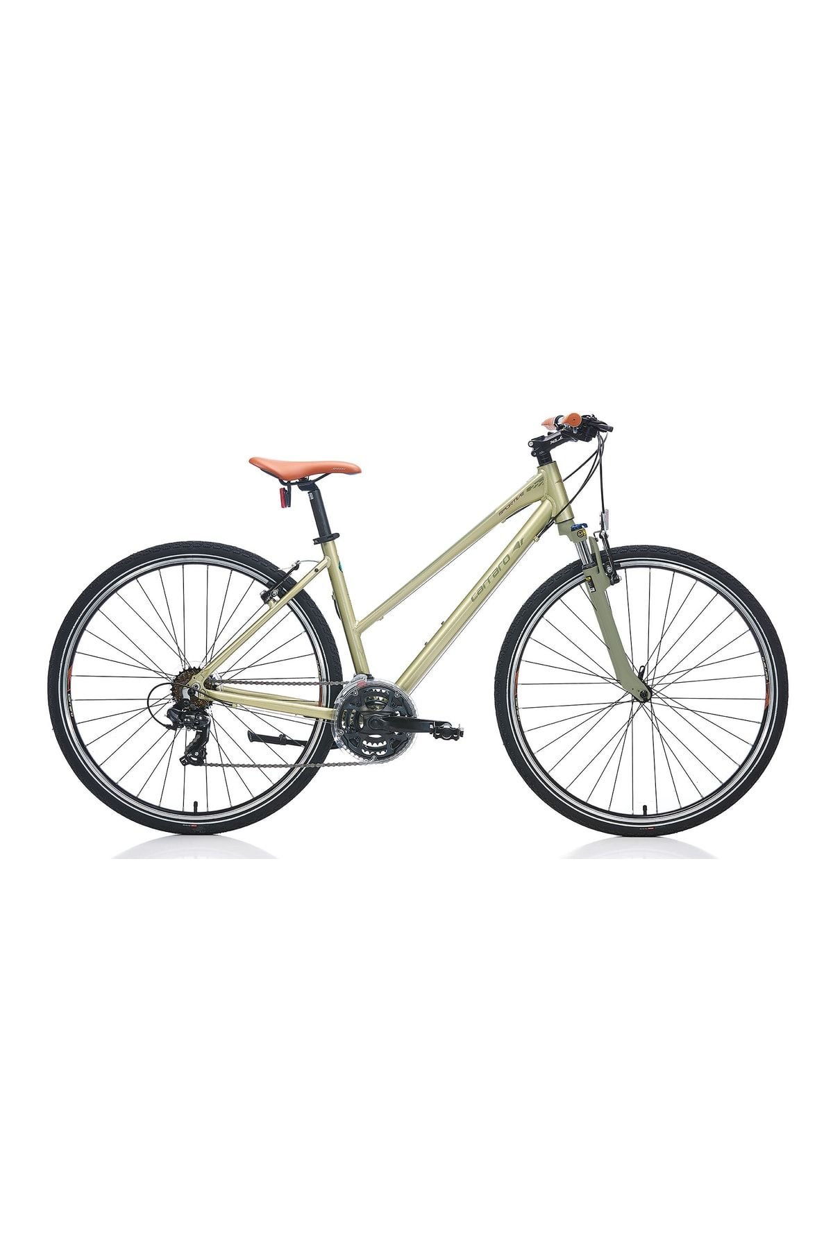 Carraro Sportive 222 28'' Jant Kadın Gezi Bisikleti Shimano 21 Vites lime yeşil 41 cm