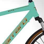 Carraro Elite 804 V Fren 24 Vites Full Shimano 28 Jant Şehir Bisikleti 48 cm Turkuaz bakır