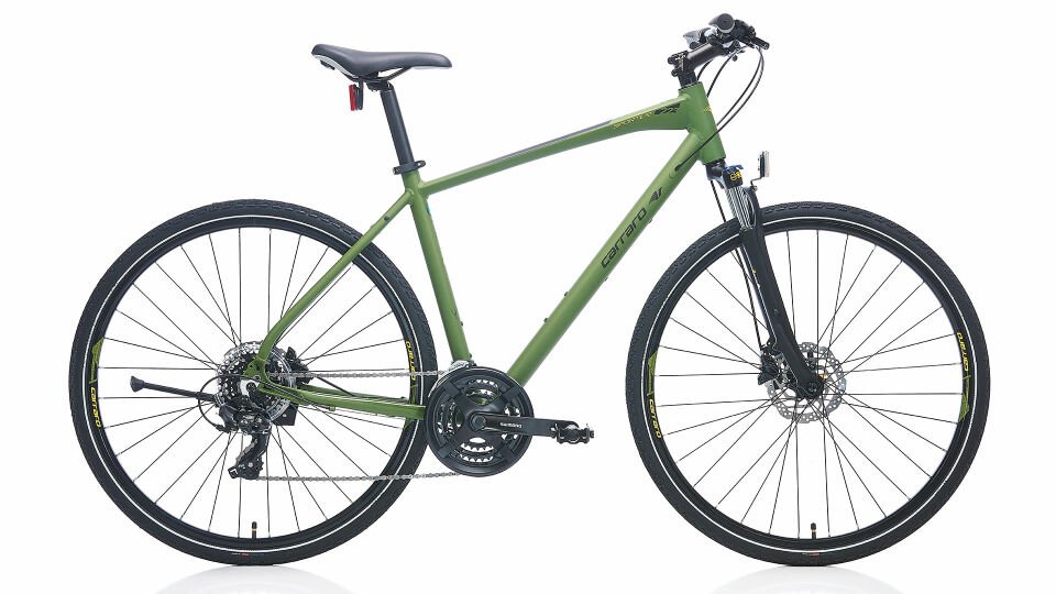 Carraro Sportive 223 Full Shimano 21 Vites Hidrolik disk fren 51 cm haki Şehir Bisikleti