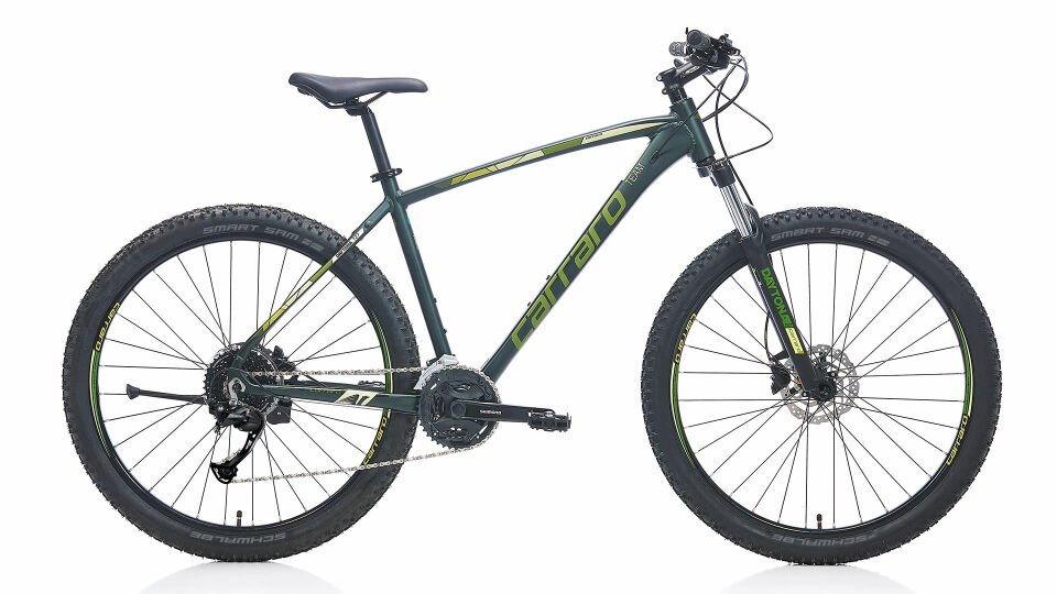 Carraro Daytona 927 480h 27-Vites Full Shimano Hidrolik Disk fren Dağ Bisikleti haki 48 cm