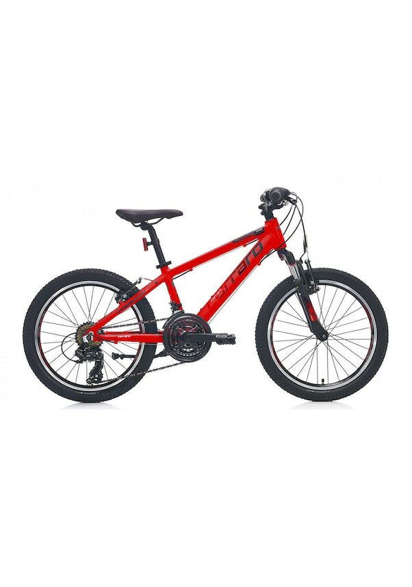 Carraro Force 200 20 Jant Full Shimano 21 vites aluminyum Çocuk Bisikleti -kırmızı Siyah