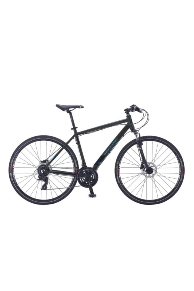 Salcano City life 21s HD Şehir ve Gezi Bisikleti Hidrolik disk fren 46 kadro full shimano siyah mavi
