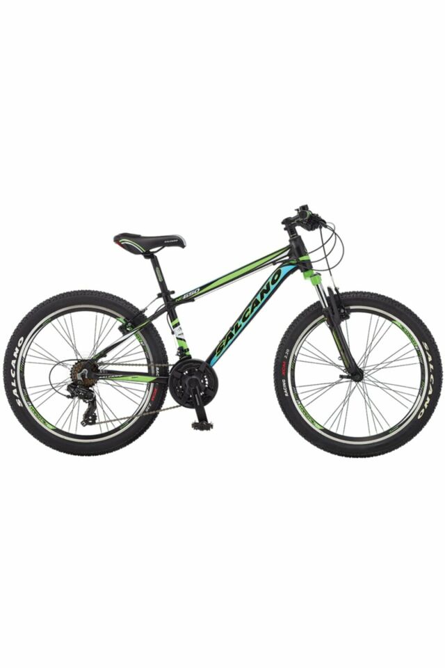 Salcano NG 650 26 V Full Shimano 21 Vites Dağ Bisikleti siyah turuncu turkuaz