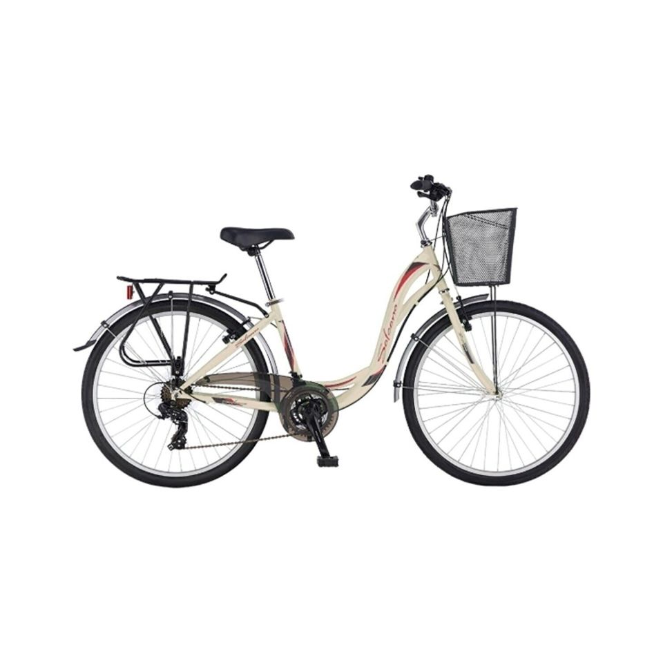 Salcano Bodrum 26 Jant VR 16'' 21 vites  Kadın Şehir Bisikleti Bej