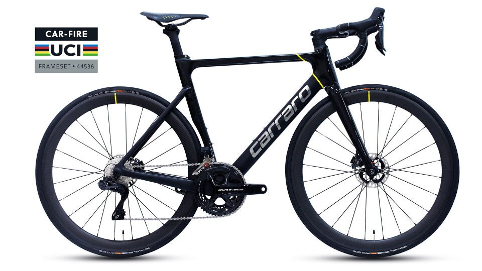 Carraro Fire 5.3 UCI Dİ2 Elektronik 24 Vites Karbon Yol Bisikleti Dura Ace Carraro Fire 5.3 Uci Di2 Elektronik 24 Vites Karbon Yol Bisikleti Dura Ace 49 Kadro