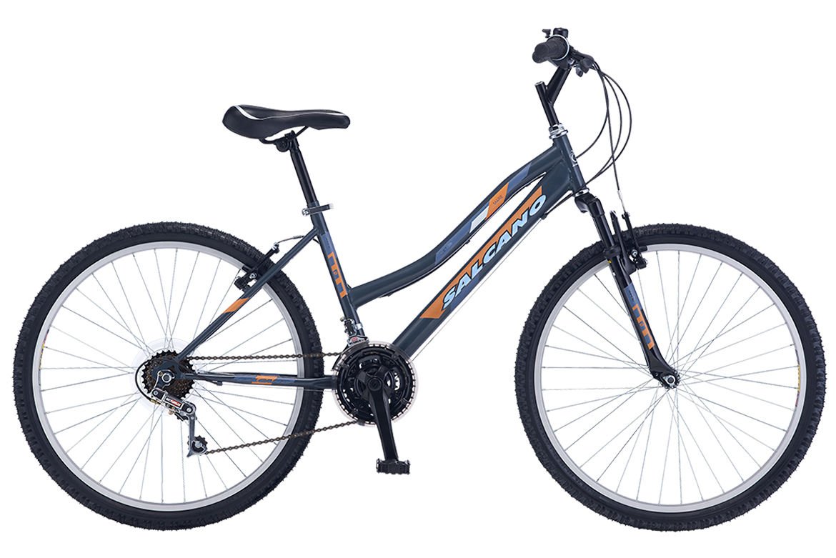 Mare 24 V Fren 21 Vites 24 Jant Kız Çocuk Bisikleti Siyah turncu