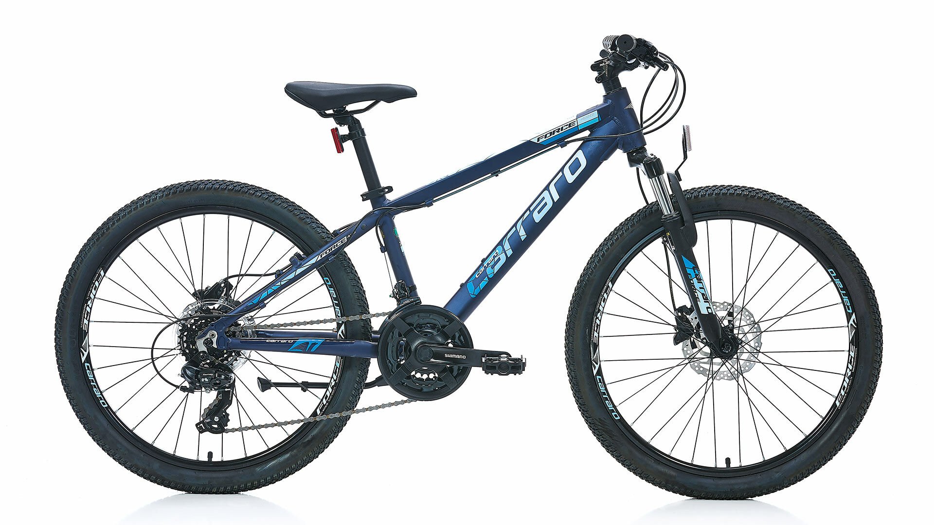 Carraro Force 420 24 Jant Hidrolik disk fren -Shimano 21 Vites Çocuk Bisikleti Carraro Force 420 24 Jant Hidrolik Disk Fren -shimano 21 Vites çocuk Bisikleti Mavi
