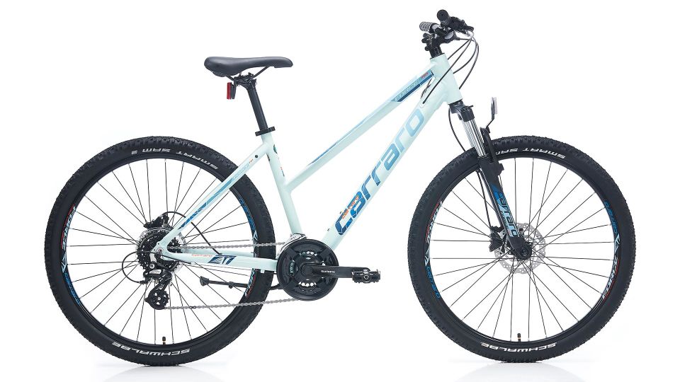CARRARO FORCE 621 HD 26 JANT Hidrolik Disk Fren Kadın bisikleti Full Shimano 38 cm kadro