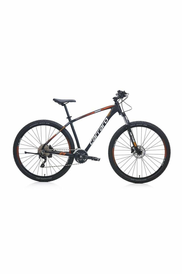 Carraro Daytona 730 27,5 Jant, 30 Vites Dağ Bisikleti Shimano Deore Hidrolik Disk 48 kadro Siyah turncu
